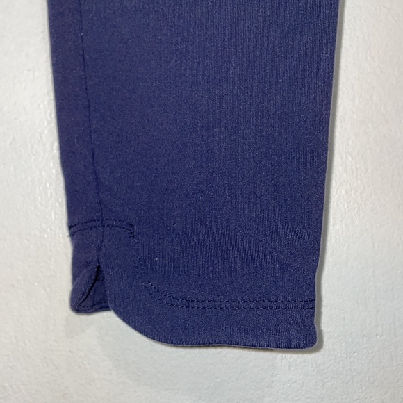 Size SP Women’s Talbots Blue Cropped Leggings - Picture 3 of 5